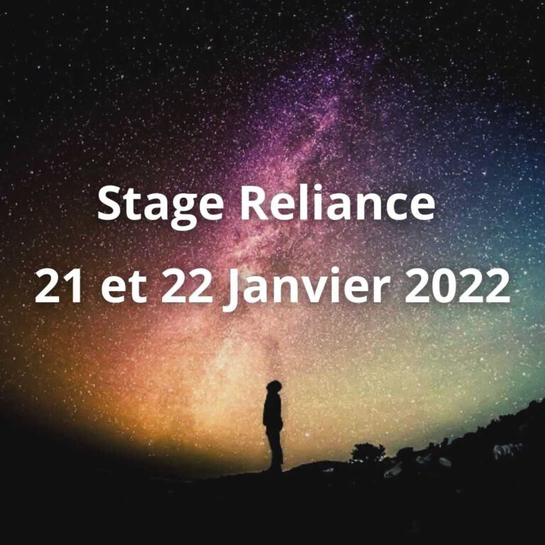 Stage Reliance à Distance 21-22 Janvier 2022 - Sophie Energie Devenez ...